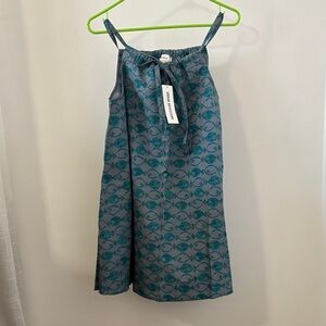 Urban Outfitters Fish Patterned Sleeveless Dress